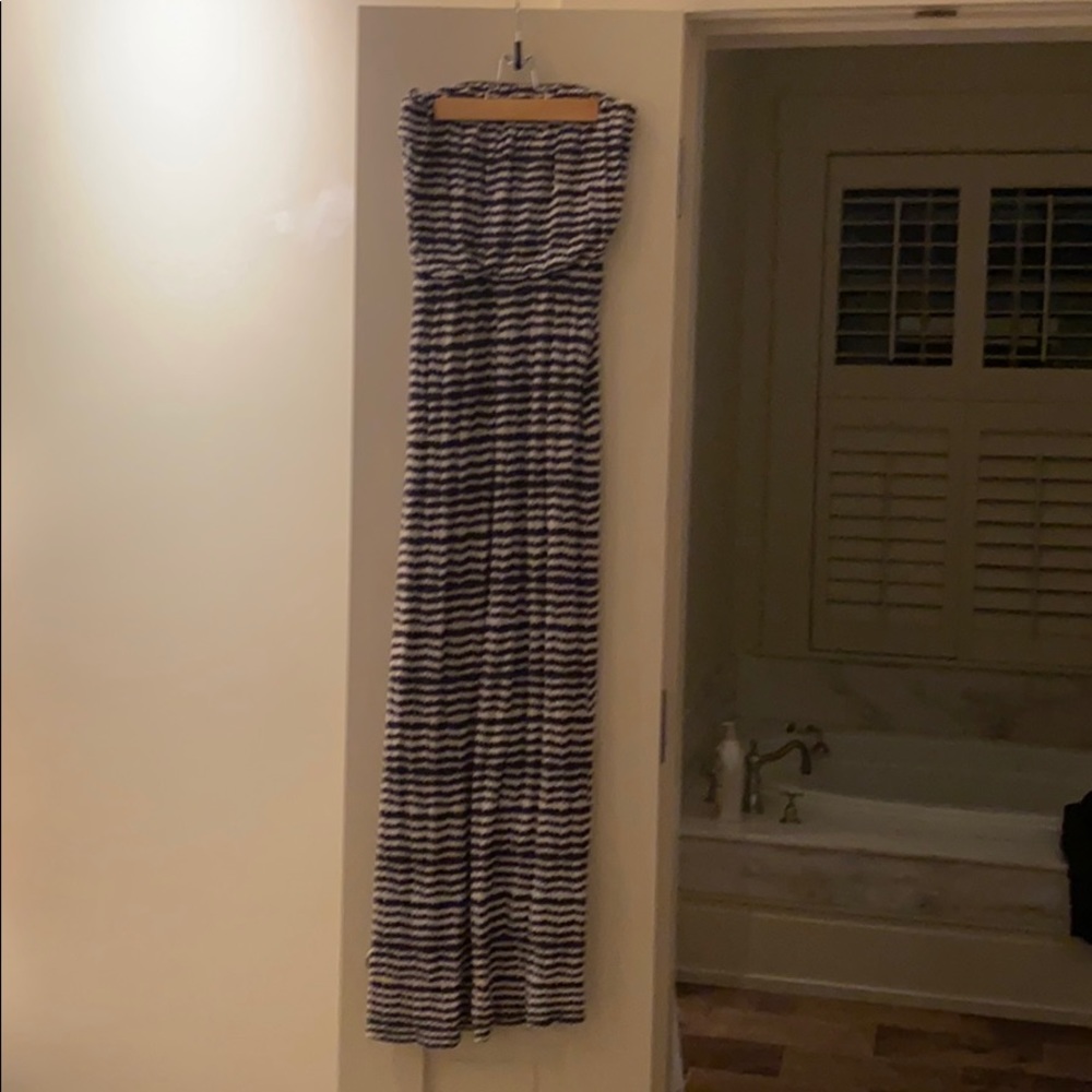 Velvet off shoulder maxi